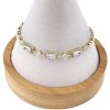 4794 Bransoletka elegancka złota 17+2cm pozłacana 14k Xuping cyrkonie